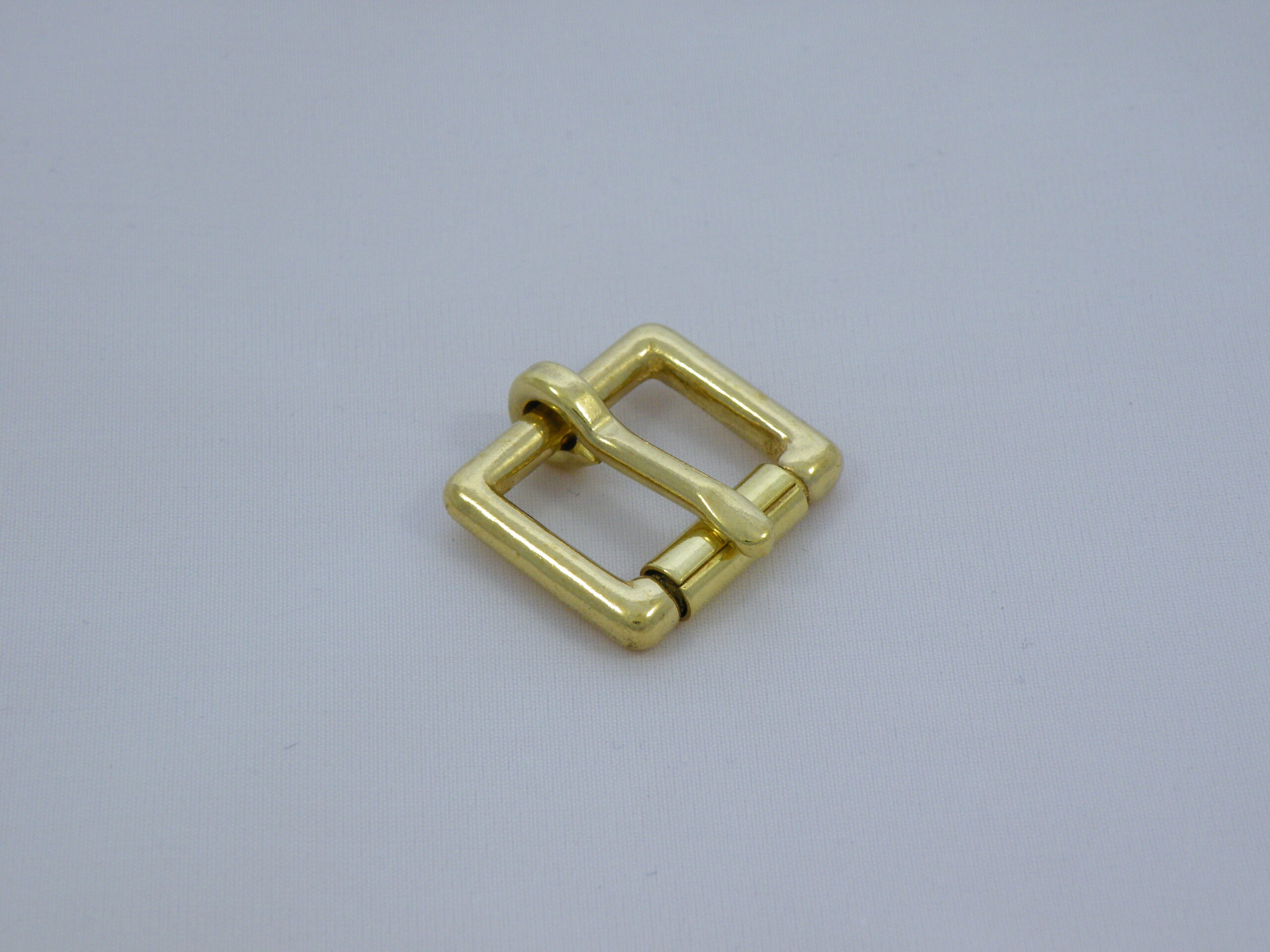 Single Roller Buckles - Solid Brass - Image 2
