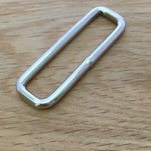 51mm (2″) Welded Rectangle Wire Loops – Nickel Plated